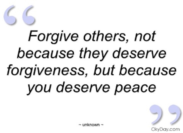 forgive others